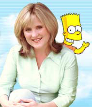Nancy Cartwright - the voice of Bart Simpson