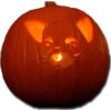 Make this pumpkin with our free stencil