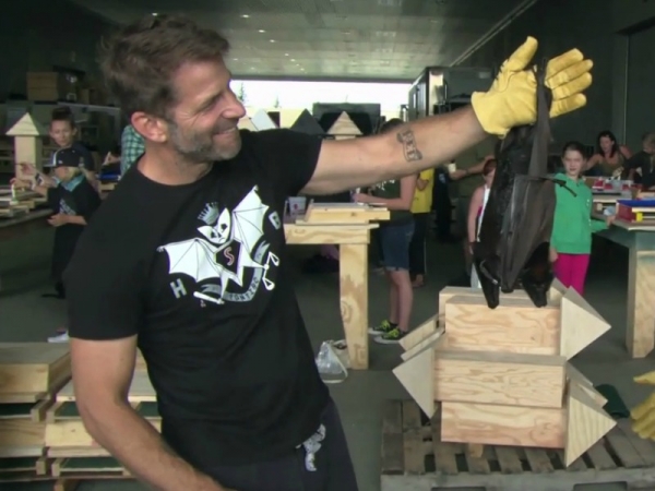Zack Snyder and his bat house