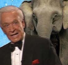 Bob Barker and elephant