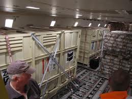 Animal cargo on plane.666