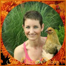 Kathy Shea Mormino with Chicken