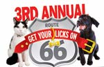 3rd Annual Get Yuor Licks On Route 66 Logo