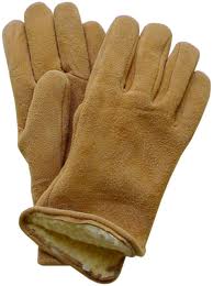 Suede work glove.665
