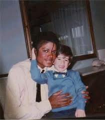 Michael Jacksin with Frank Cascio at age 4