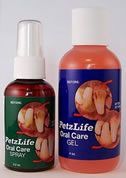 PetzLife Oral Care bottles