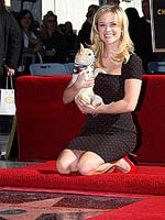 Reese Witherspoon with Moonie