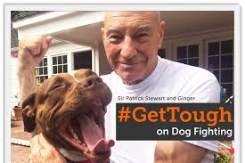 Patrick Stewart and Ginger