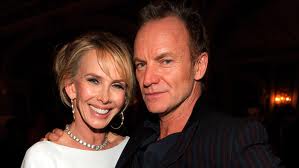 Sting and wife Trudie.671