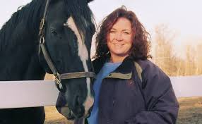 Tracy Vroom with Horse