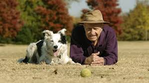 John Pilley and Chaser