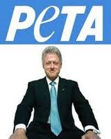 Clinton and PETA