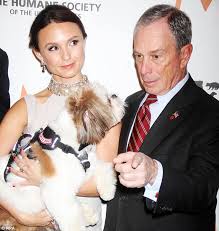 Georgina and Mayor Bloomberg