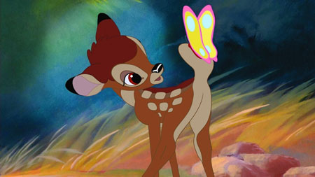 Forced to watch Bambi - like water torture?