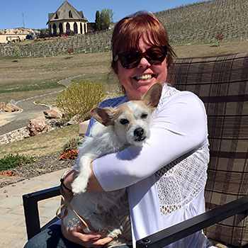 Fido Friendly Publisher Susan Sims and Honey