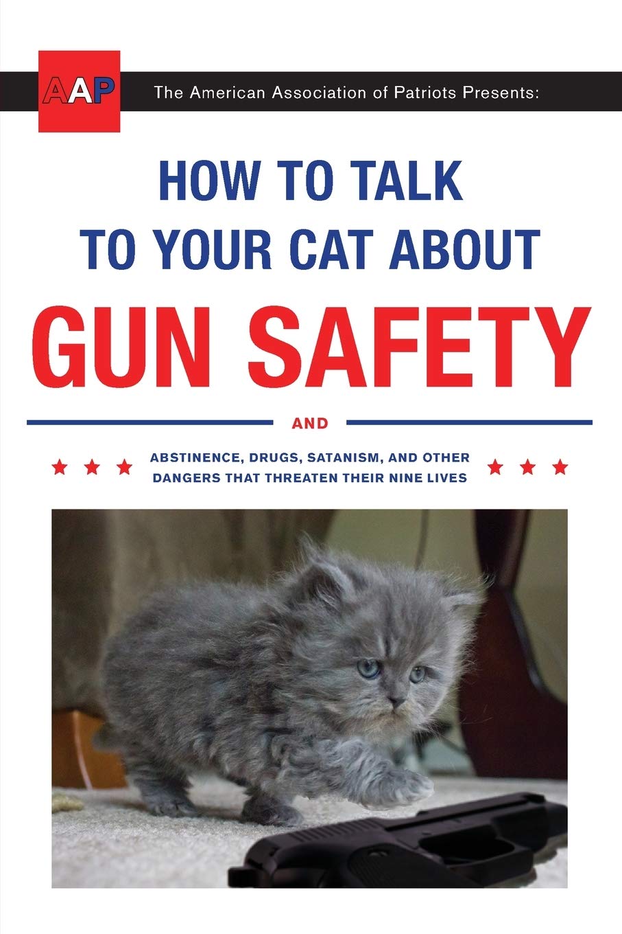 How To Talk To Your Cat About Gun Safety Book Cover