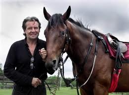 Davy Jones with one of his horses.641