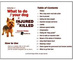 What To Do If Your Dog Is Injured Or Killed book cover
