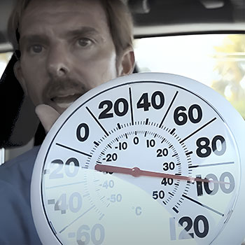 Vet Locks Himself in Hot Car