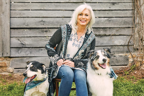 Emmylou Harris with Dogs