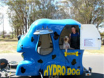 Anthony Amos with the Hydro Dog