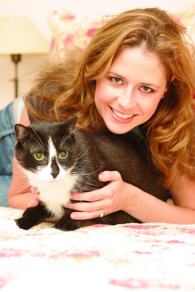 Jenna Fischer and Cat