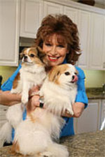 Joy Behar with dogs.659