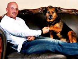 Kris Rotonda with dog