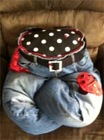 Ladybug Lap Of Luxury Pet Bed