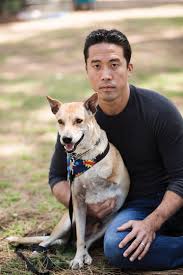 Marc Ching with Dog