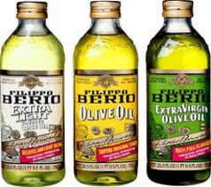 Bottles of olive oil