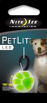 Light-up pet tag