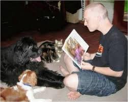 Reading to pets