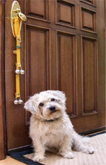 Poochie Bells on door