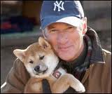 Richard Gere with dog
