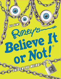 Ripleys Unlock The Weird Book Cover