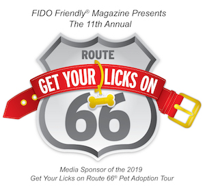 Fido Friendly Route 66 Badge