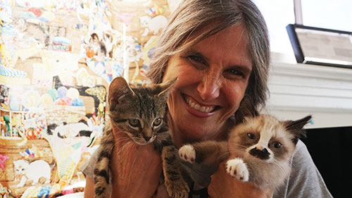 Shawn Simons, Founder of The Charm School For Wayward Cats
