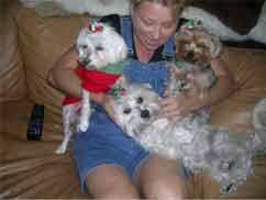 Victoria Jackson with dogs.437