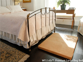 WELLefx bed in bedroom