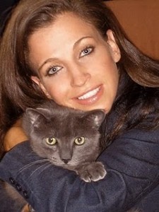 Wendy Diamond with Cat