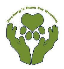 Zachary Paws For Healing Logo