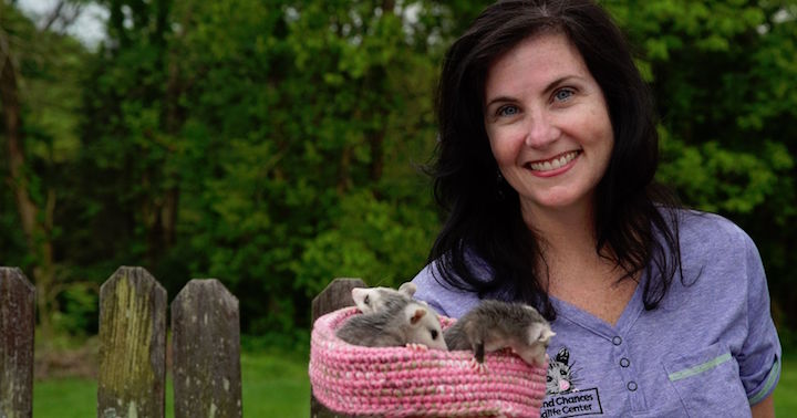 Brigette Brouillard with Animals 