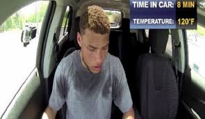 Tyrann Mathieu in hot car